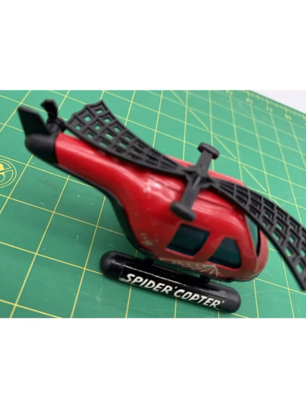 1980 Vtg The Amazing Spider-Man Red Spider Copter Buddy L Corp
